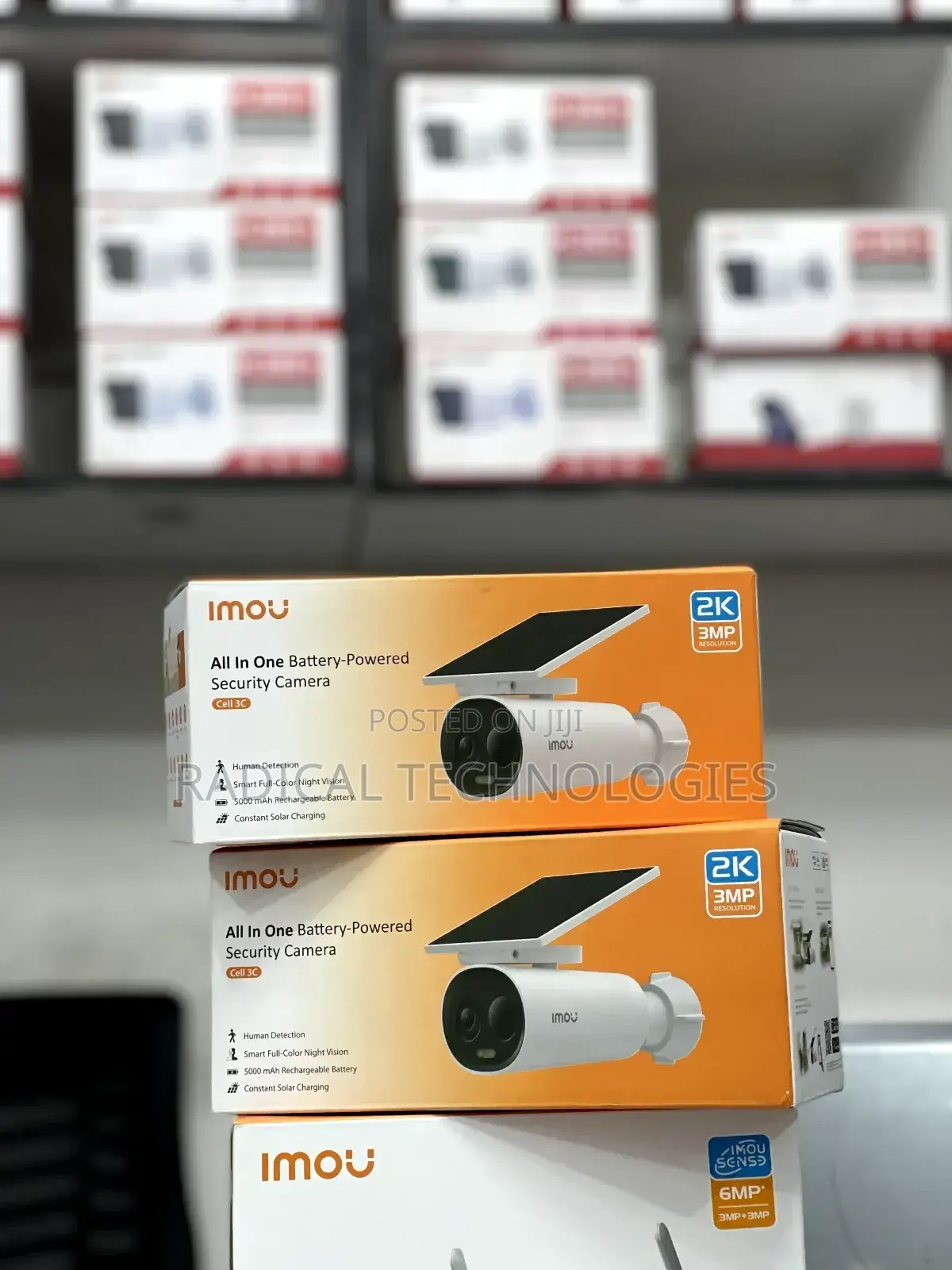 ያለ መብራት 120 ቀን መስራት የሚችል Imou Cell3c Security Camera Ezviz