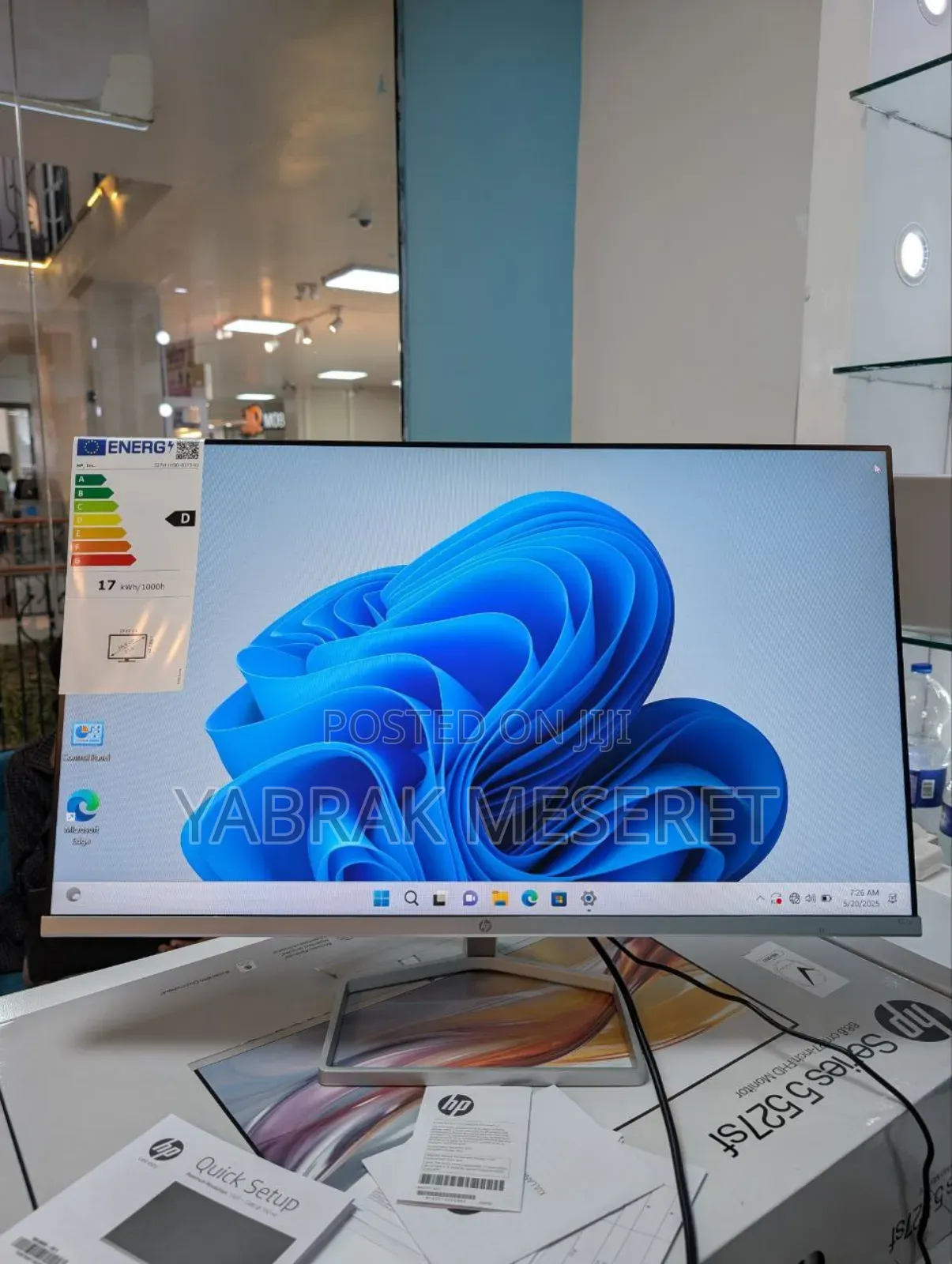 Brand New 
 Hp 27" Inch Monitor