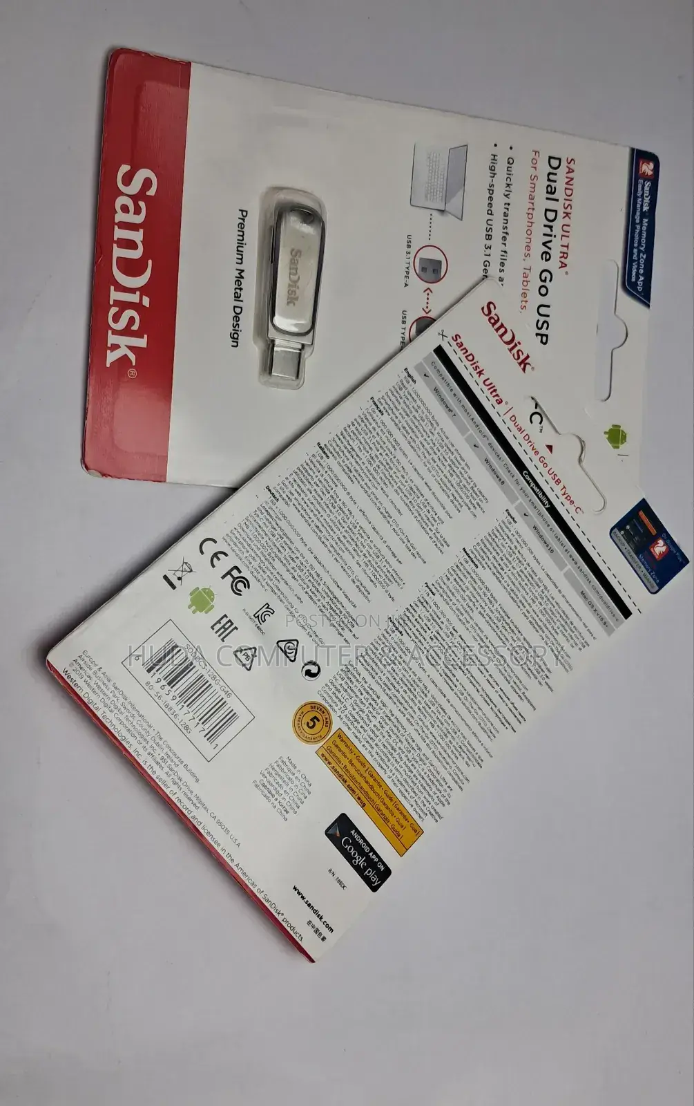 Sandisck Otg Flash 128gb