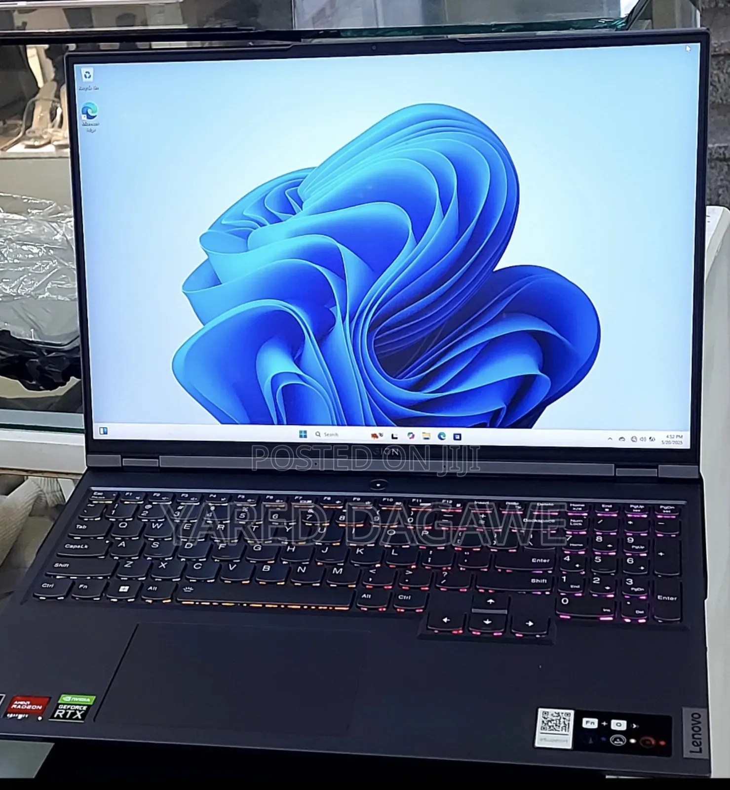 New Laptop Lenovo Legion 5 16GB AMD Ryzen 7 SSD 512GB