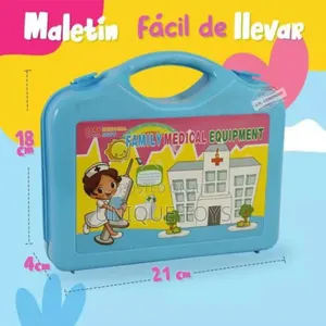 Little Doctor Family Medical Kit Suitcase: 11 Pieces