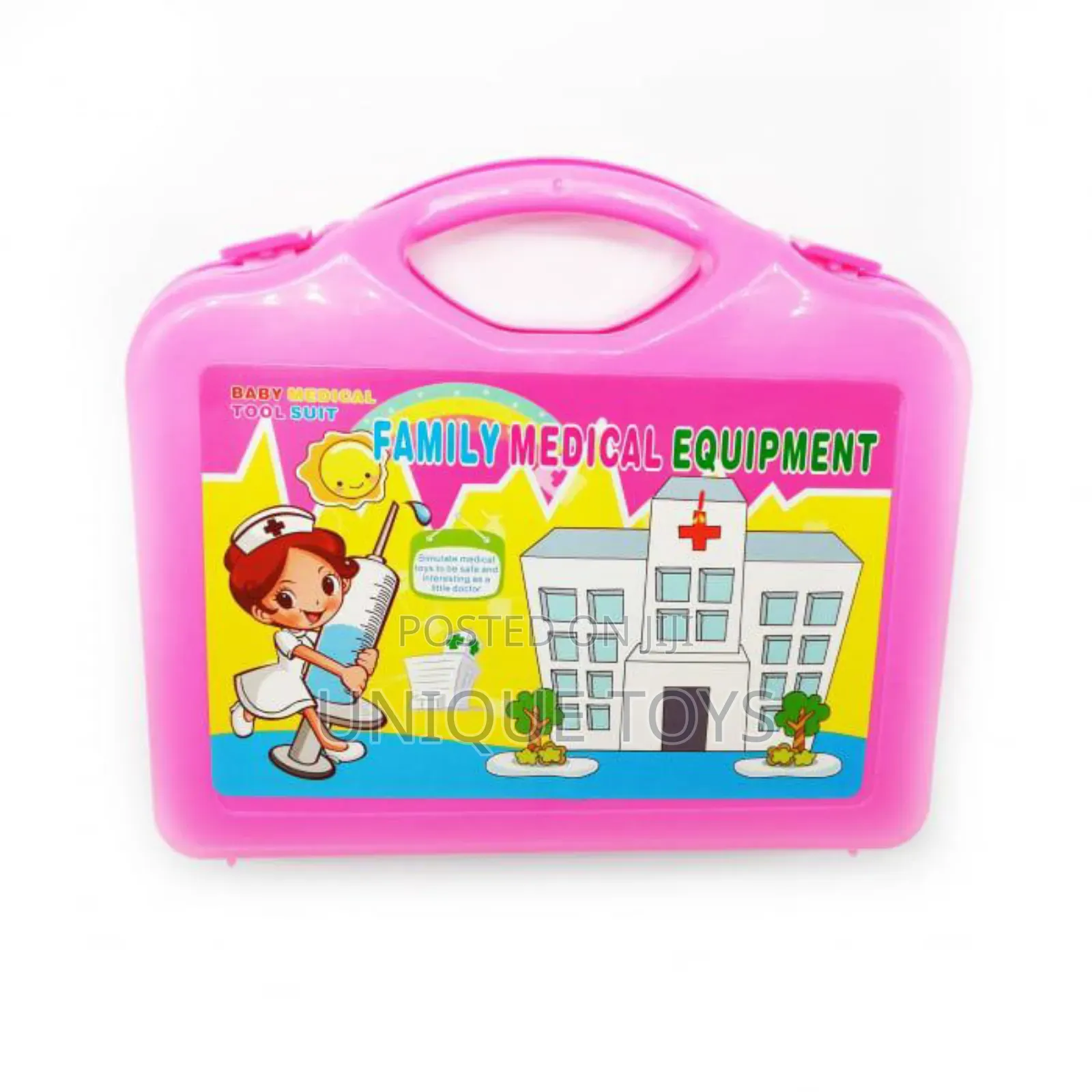 Little Doctor Family Medical Kit Suitcase: 11 Pieces
