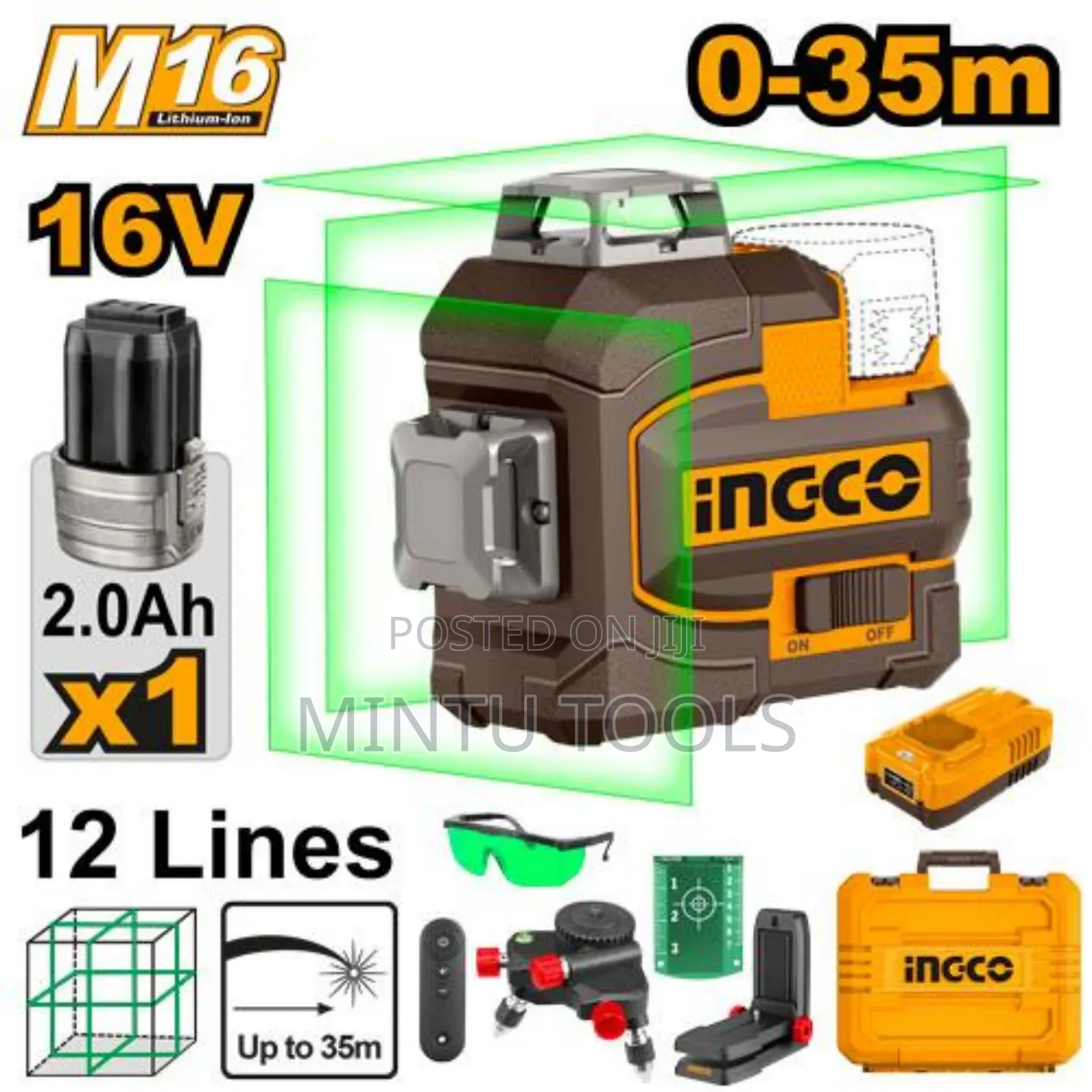 Ingco Laser Level 12line