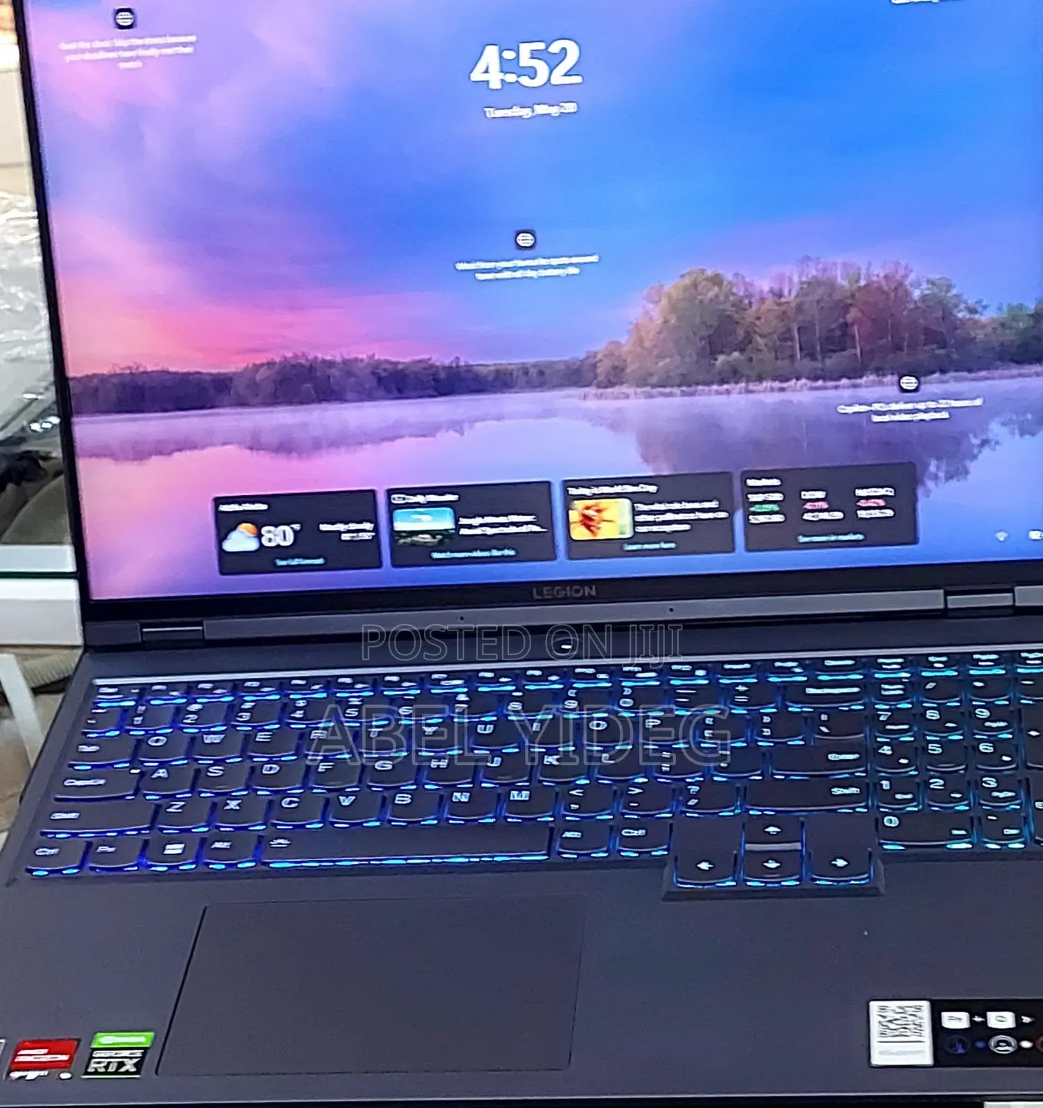 New Laptop Lenovo Legion 5 16GB AMD Ryzen 7 SSD 512GB