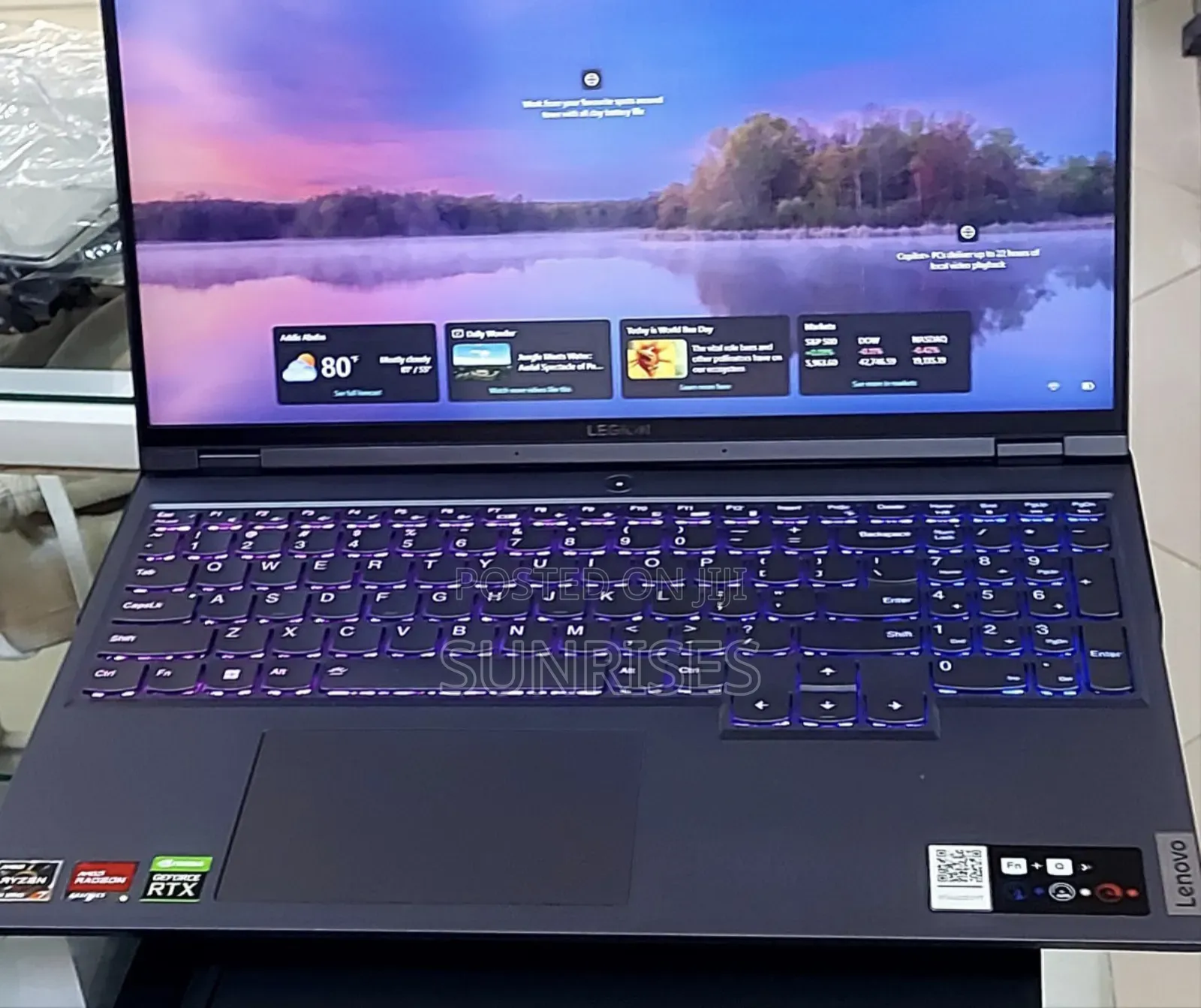 New Laptop Lenovo Legion 5 16GB AMD Ryzen 7 SSD 1T