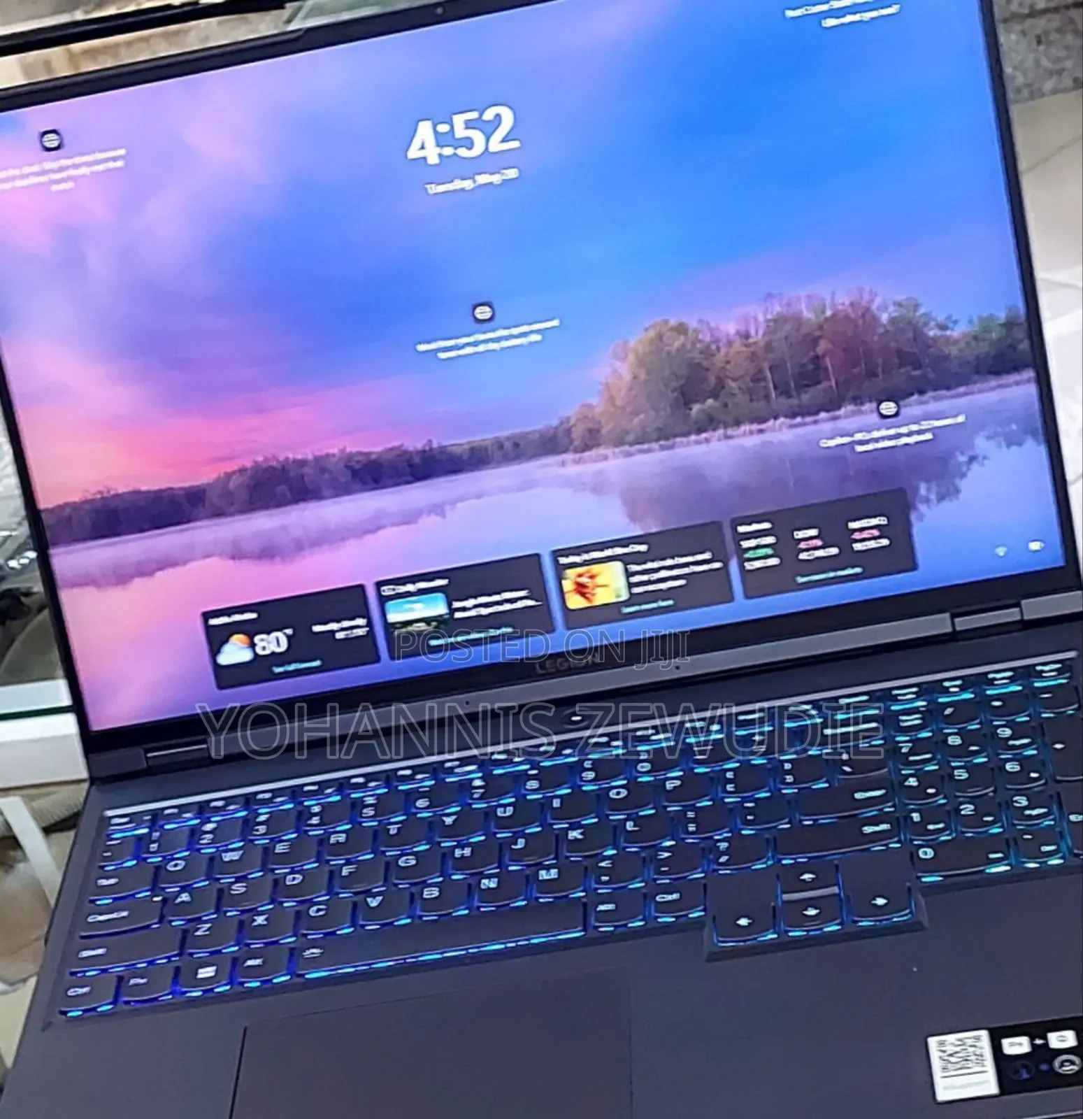 New Laptop Lenovo Legion 5 16GB AMD Ryzen 7 SSD 512GB