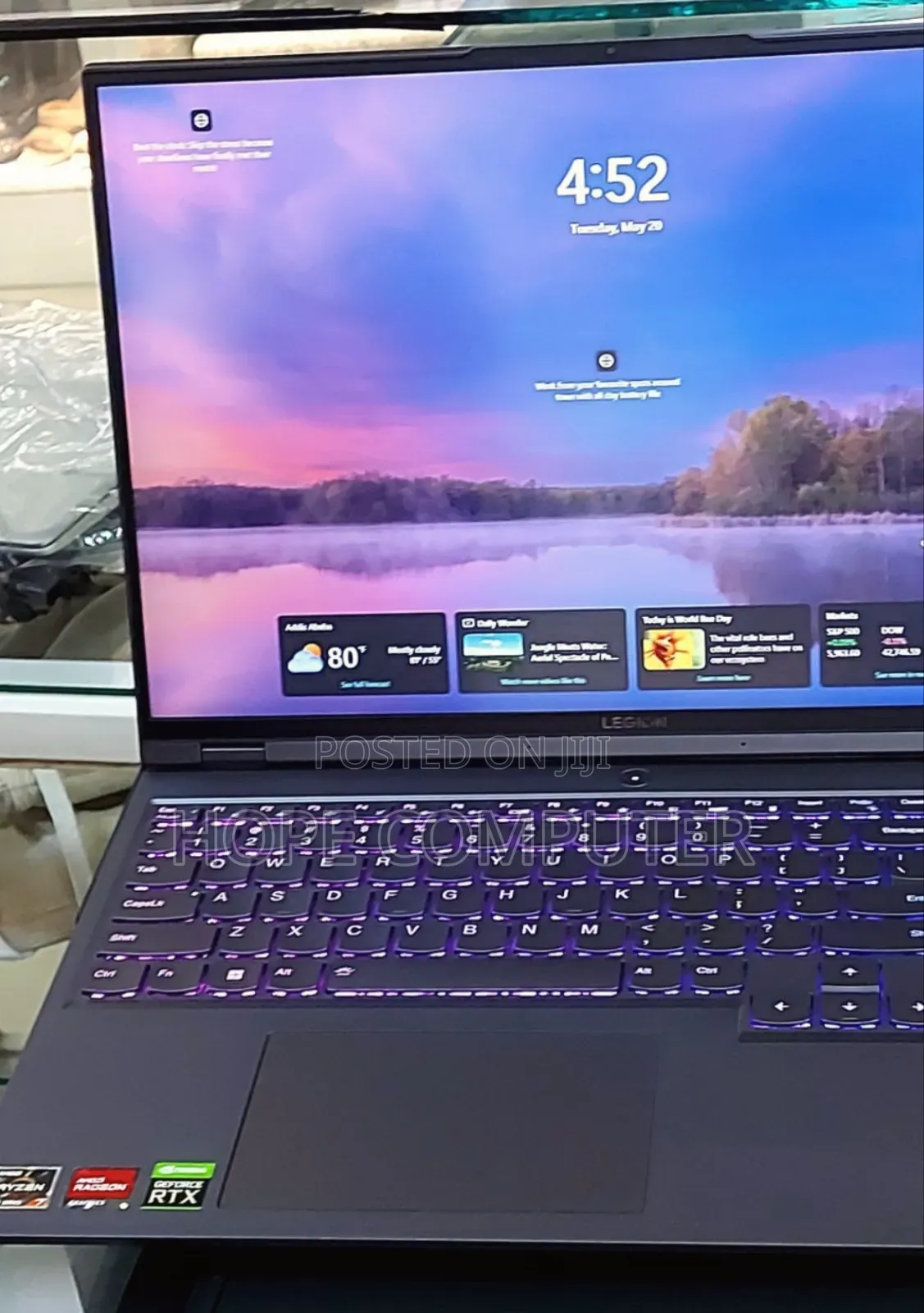 New Laptop Lenovo Legion 5 16GB AMD Ryzen 7 SSD 512GB