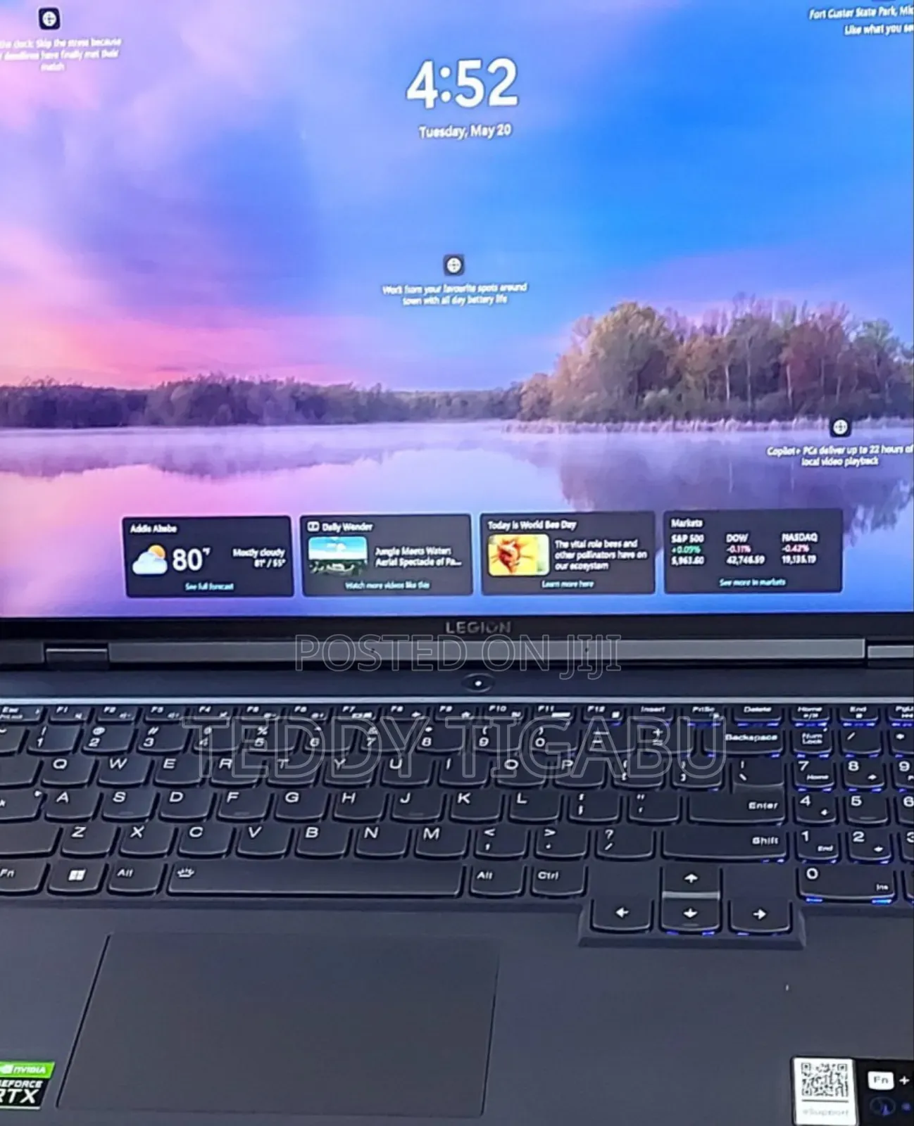 New Laptop Lenovo Legion 5 16GB AMD Ryzen 7 SSD 512GB