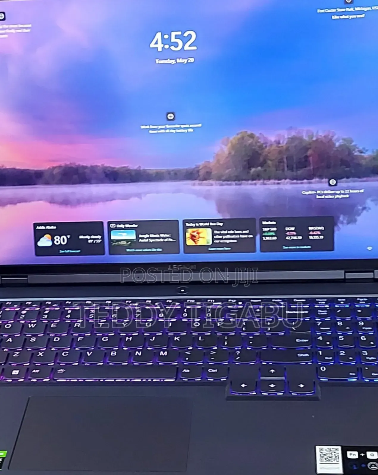 New Laptop Lenovo Legion 5 16GB AMD Ryzen 7 SSD 512GB