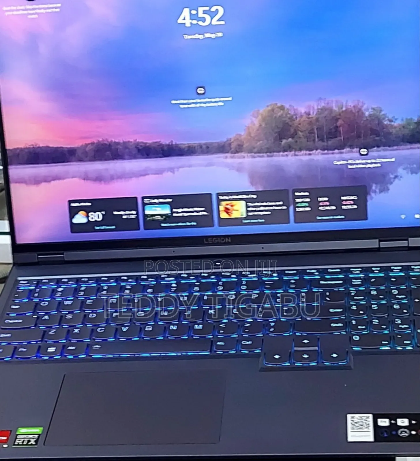 New Laptop Lenovo Legion 5 16GB AMD Ryzen 7 SSD 512GB