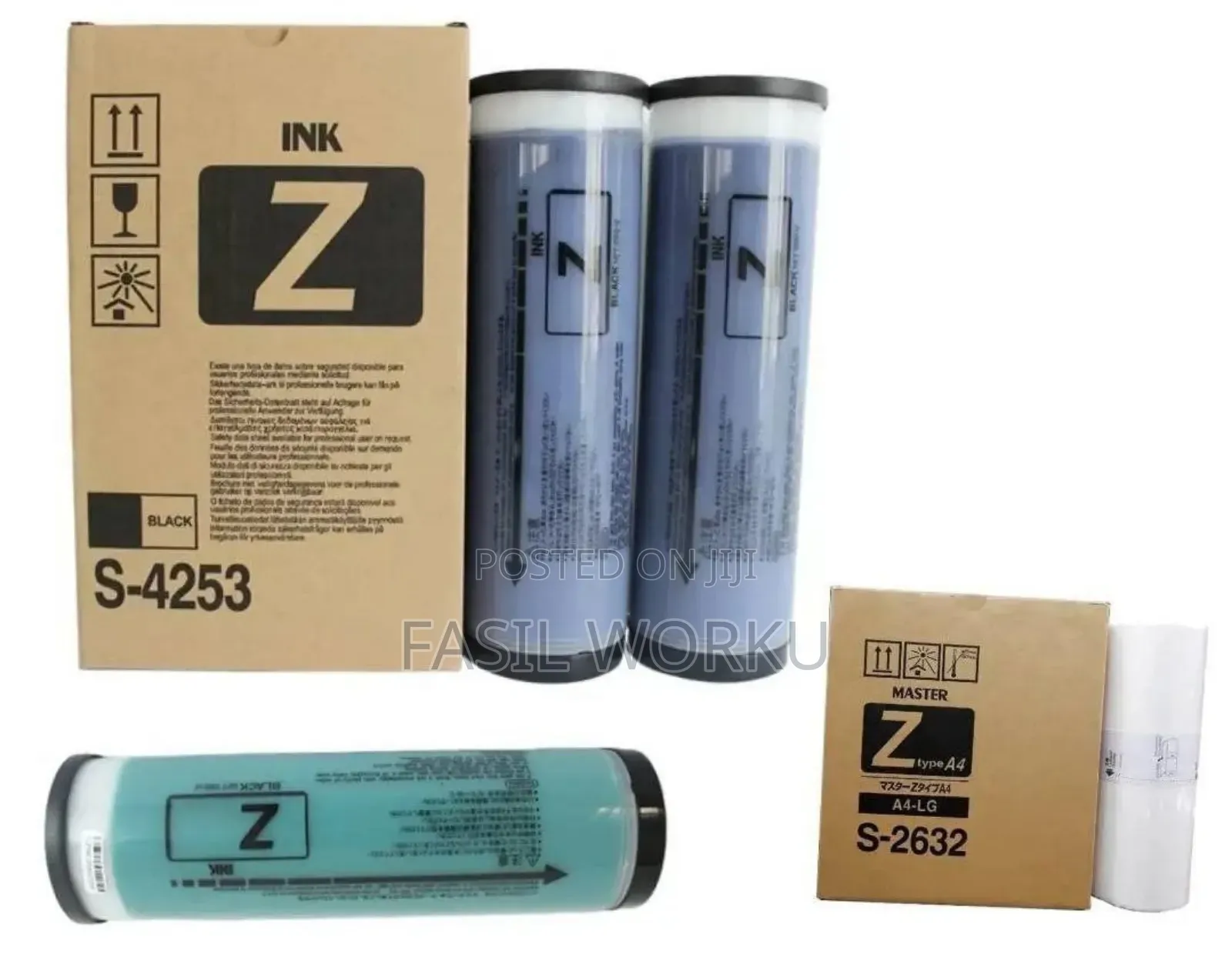 High Quwality Riso Machin Ink for A4 and A3 Riso Printe Kfle