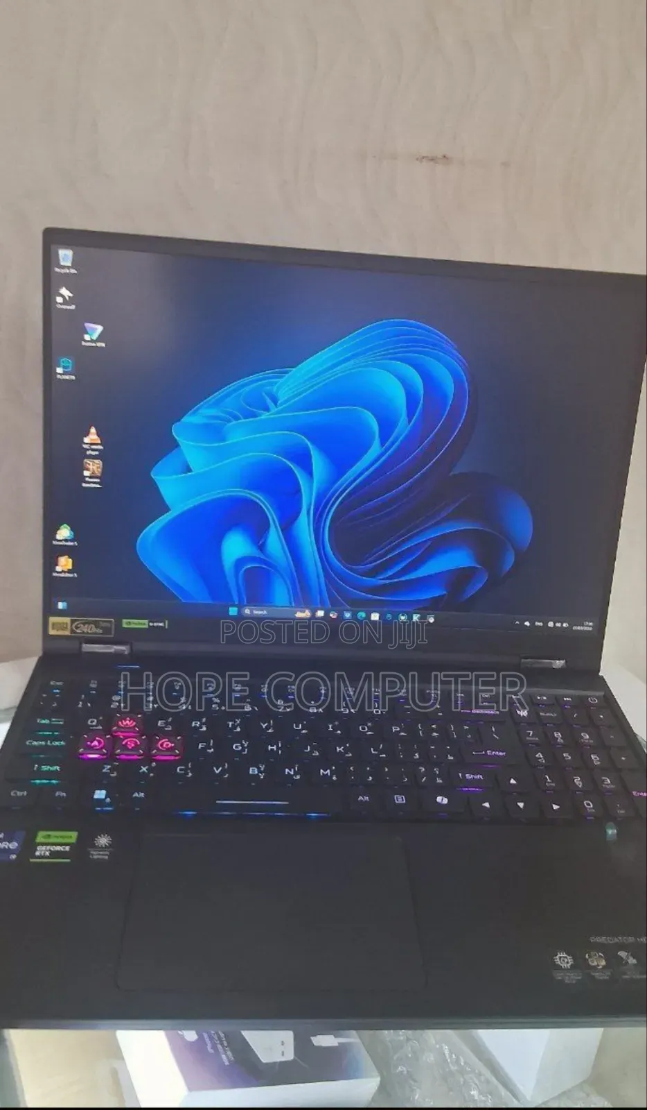 New Laptop Acer Predator Helios Neo 16 32GB Intel Core I9 SSD 1T