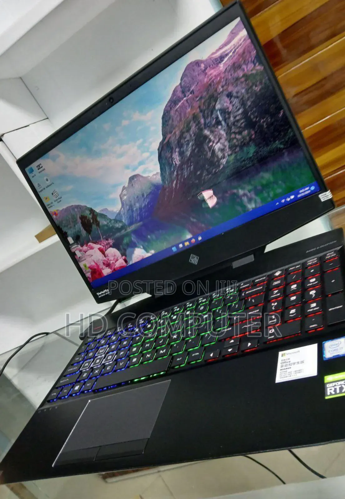 New Laptop HP Omen 17 16GB Intel Core I7 SSD 1T