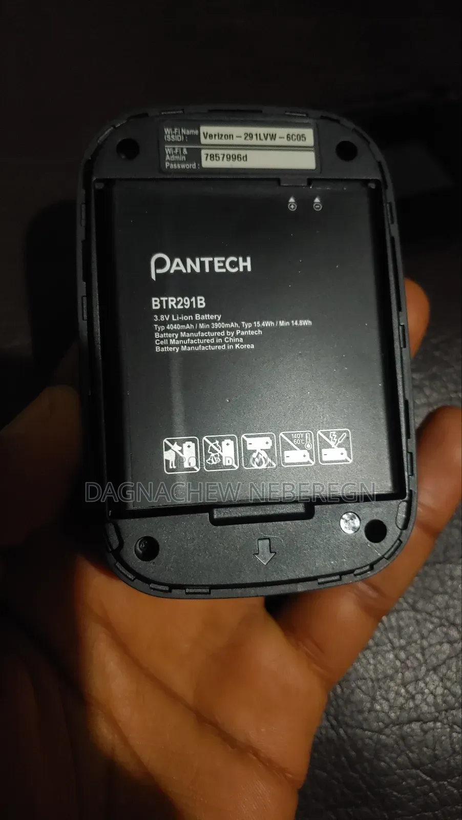 Verizon Wifi Router 4040 Mah Battery