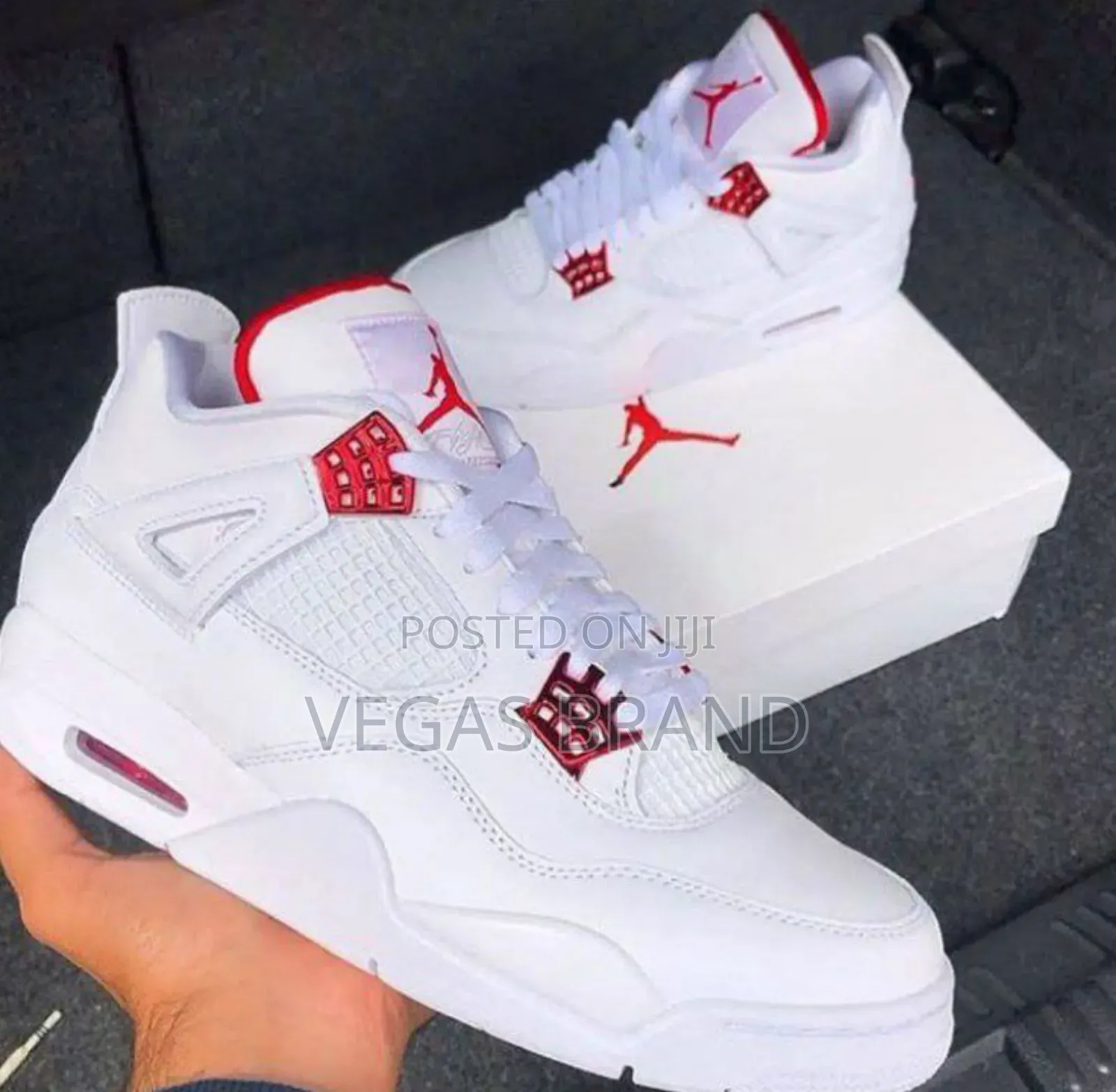 Air Jordan 4 Metallic Red Original Quality Shoes