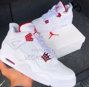 Air Jordan 4 Metallic Red Original Quality Shoes