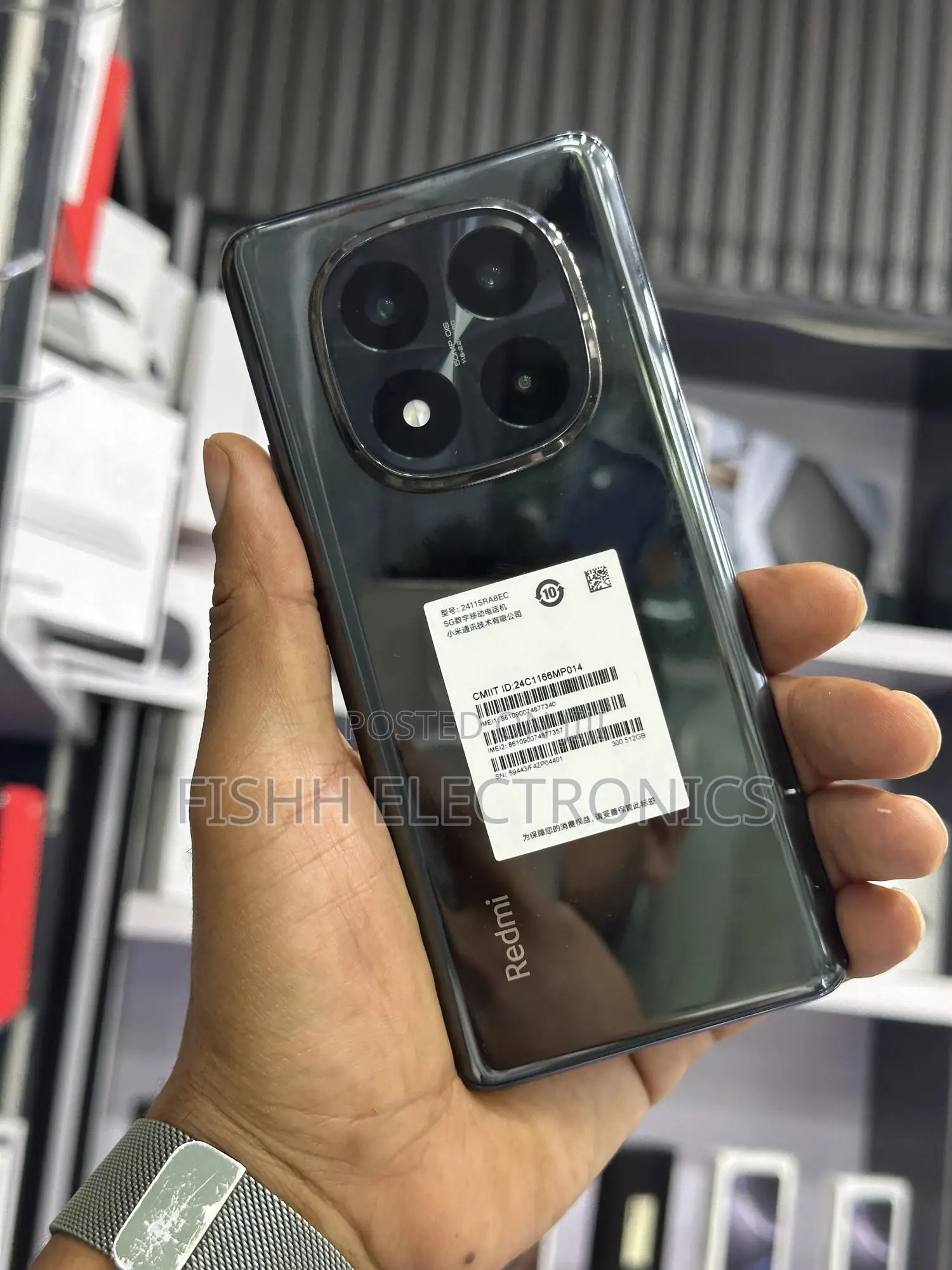 New Xiaomi Redmi Note 14 Pro+ 512 GB Black