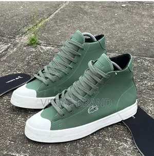 Lacoste Gripshot Mid Green Master Quality Shoes