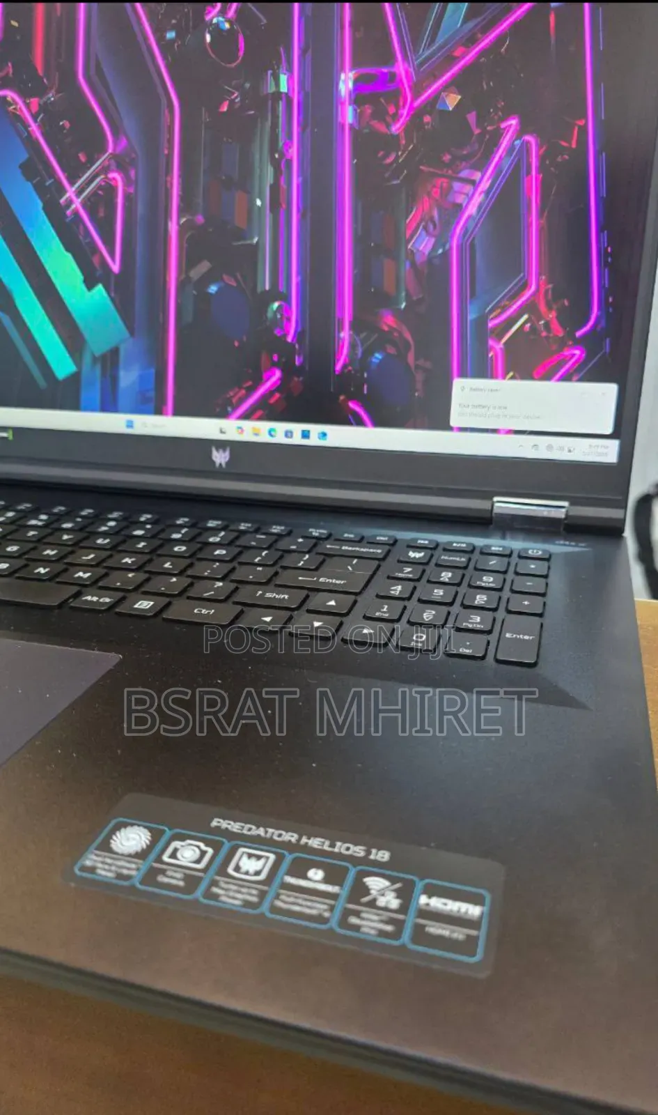 New Laptop Acer Predator Helios Neo 16 32GB Intel Core I9 SSD 1T