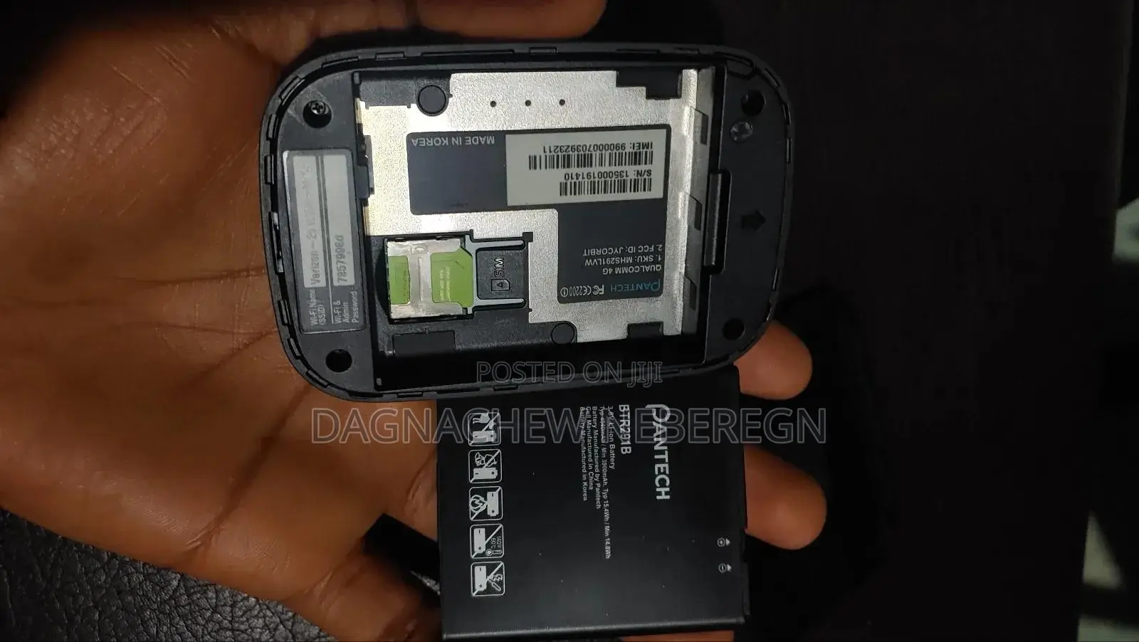 Verizon Wifi Router 4040 Mah Battery