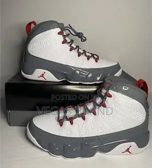 Photo - Air Jordan 9 Retro White Gray Master Quality Shoes