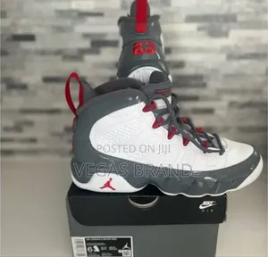 Air Jordan 9 Retro White Gray Master Quality Shoes