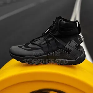Nike Huarache Gripp Desert Triple Black Master Quality Shoes