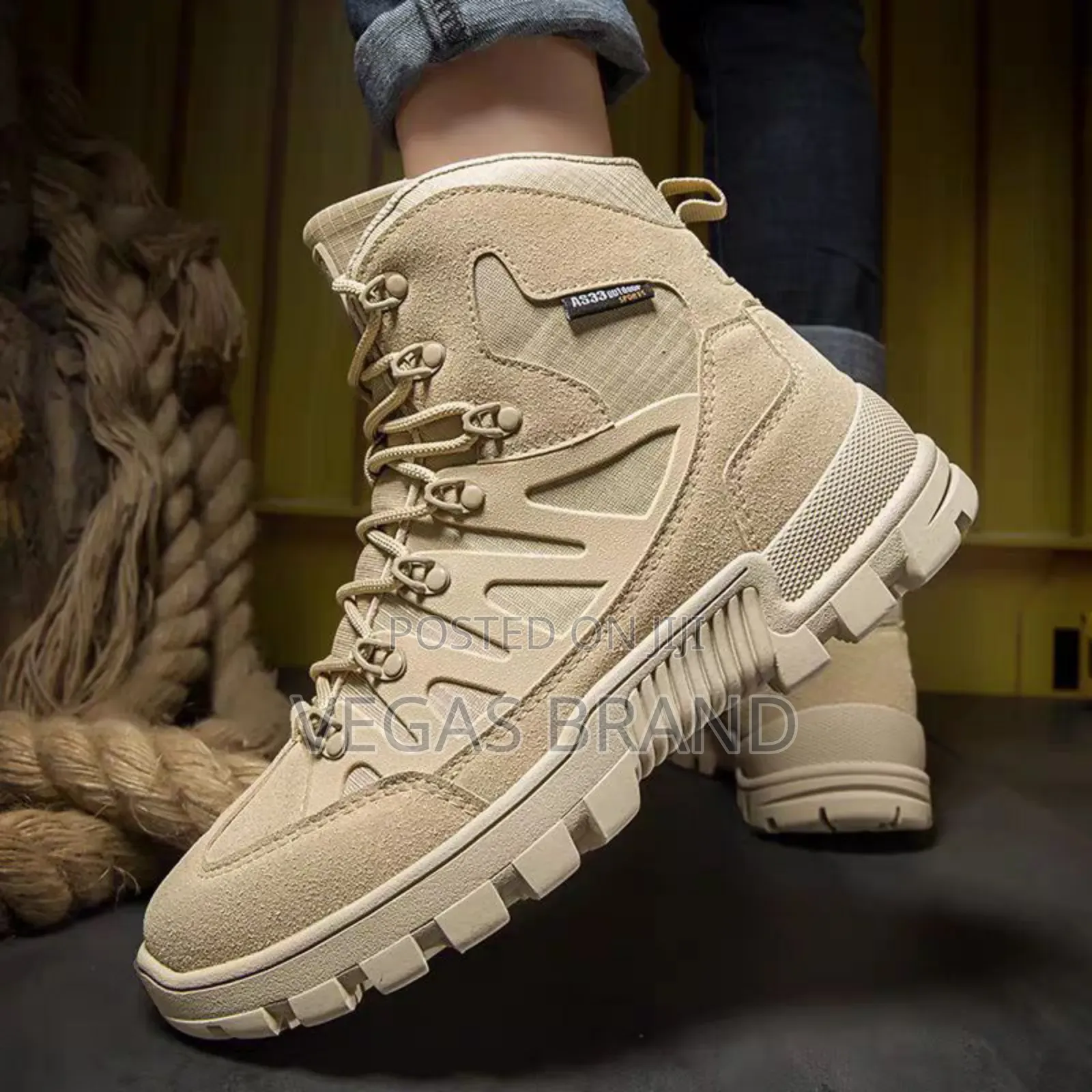 A533 High Mid Waterproof Military Master Quality Shoes