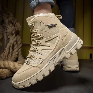 Photo - A533 High Mid Waterproof Military Master Quality Shoes