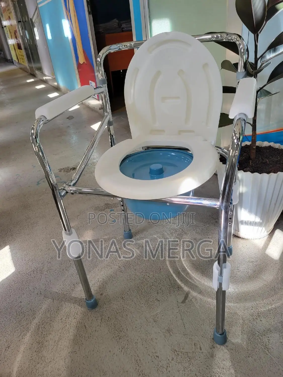 Commode Chairض፩bathroom Chair፼ثremovable Pot,For Elderly