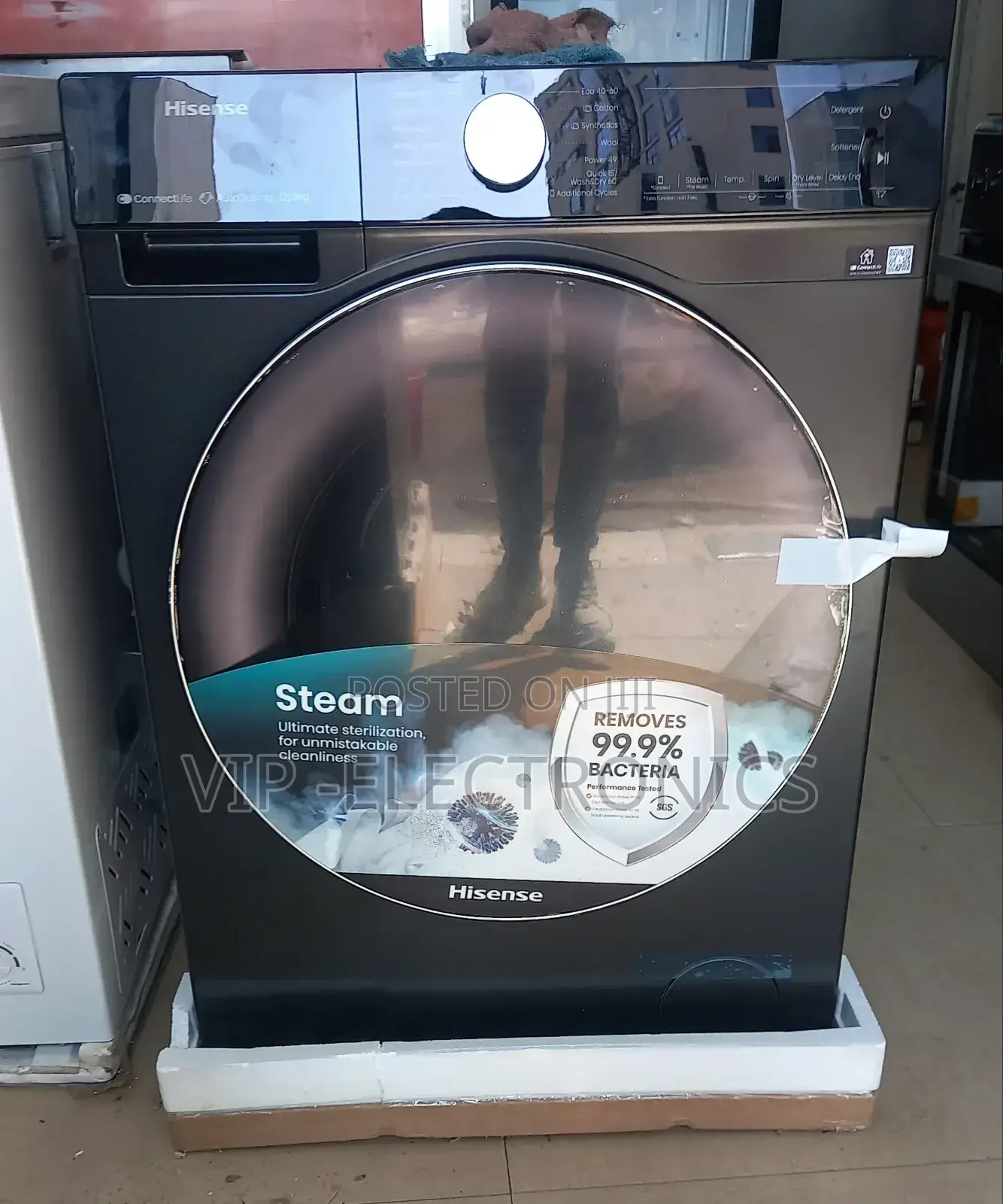 Hisnese Automatic Washing Machine 12/8 Kg