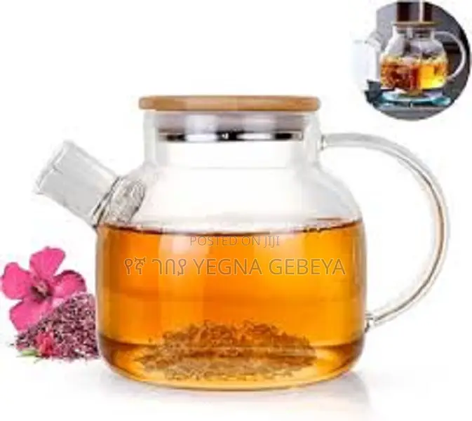 Mibru 1000ml Glass Teapot With Removable Infuser