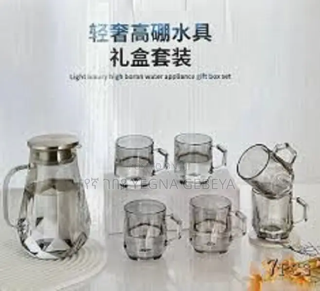 Diamond Hexagonal Cup Pot Set