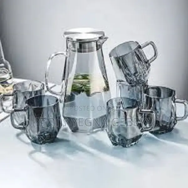 Diamond Hexagonal Cup Pot Set