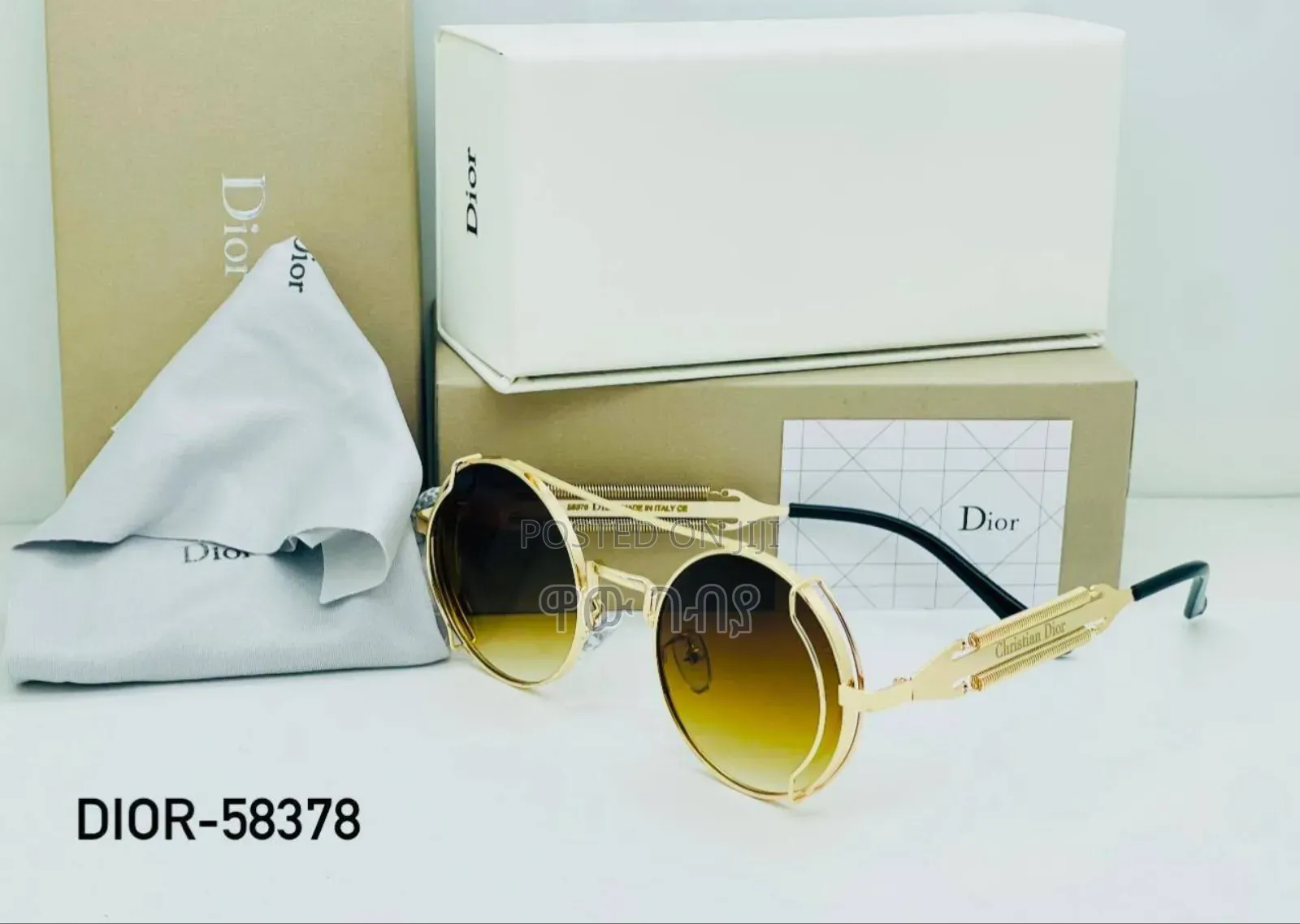 The New Metal Round Frame Punk Sunglasses