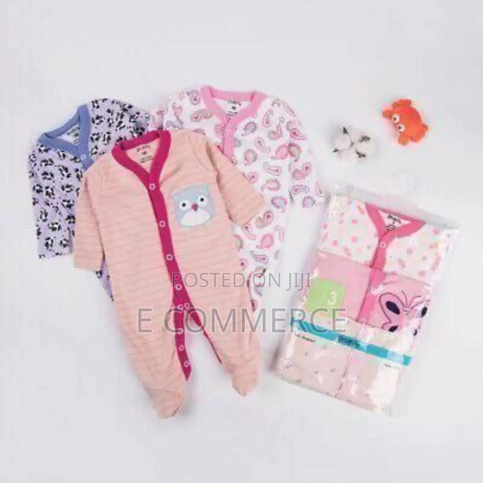 Piece Newborn Baby Foot(የዱባይ) Wrapped Jumpsuit