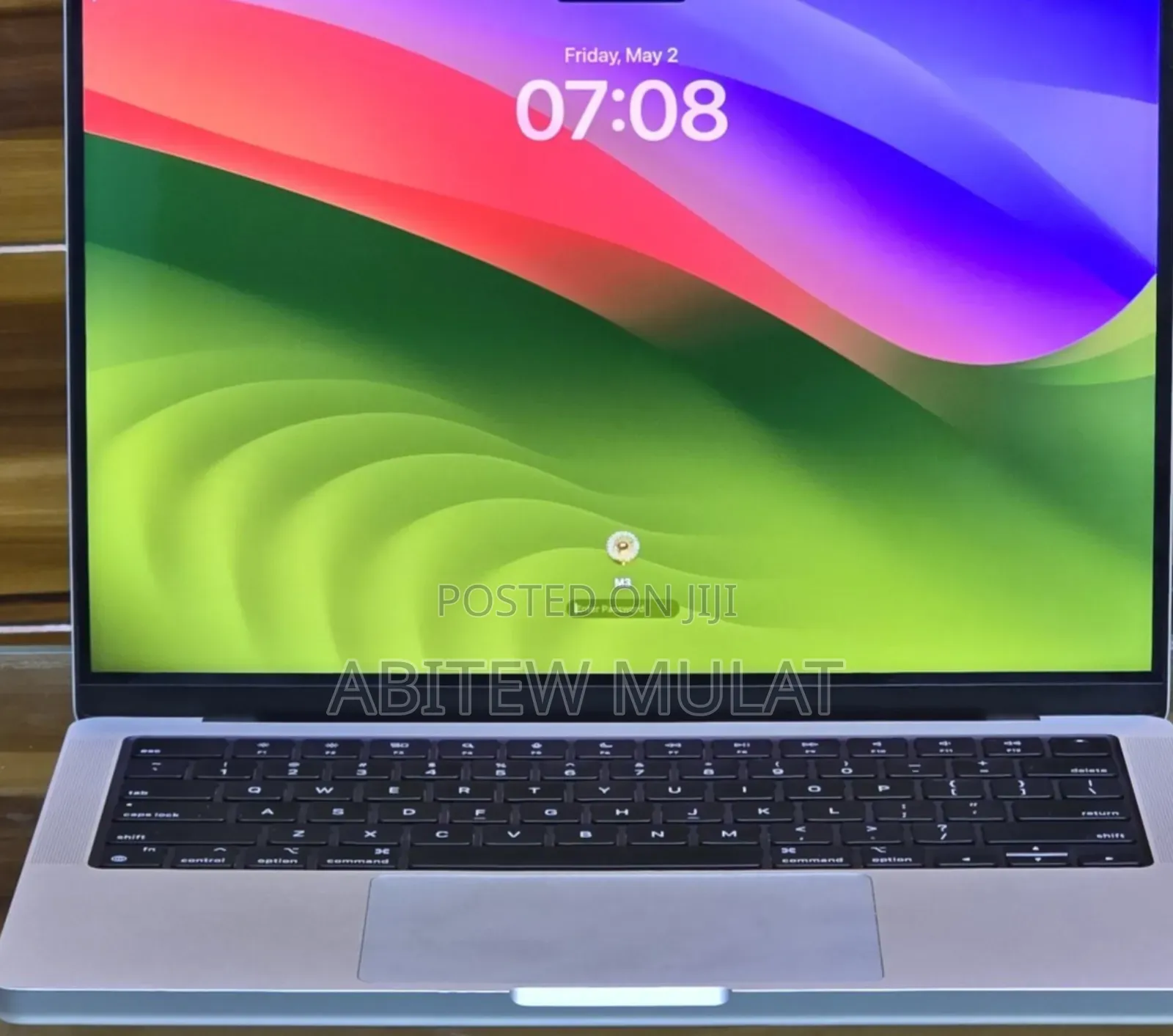 New Laptop Apple MacBook Pro 2023 M3 Pro 14-Inch 8GB Apple M3 SSD 512GB