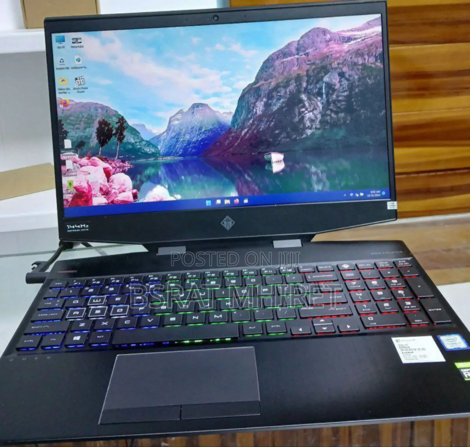 New Laptop HP Omen 15 16GB Intel Core I7 SSD 1T