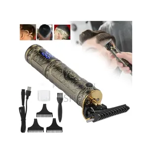 **Kemei Hair Trimmer – Strong Motor Sharp Blades**