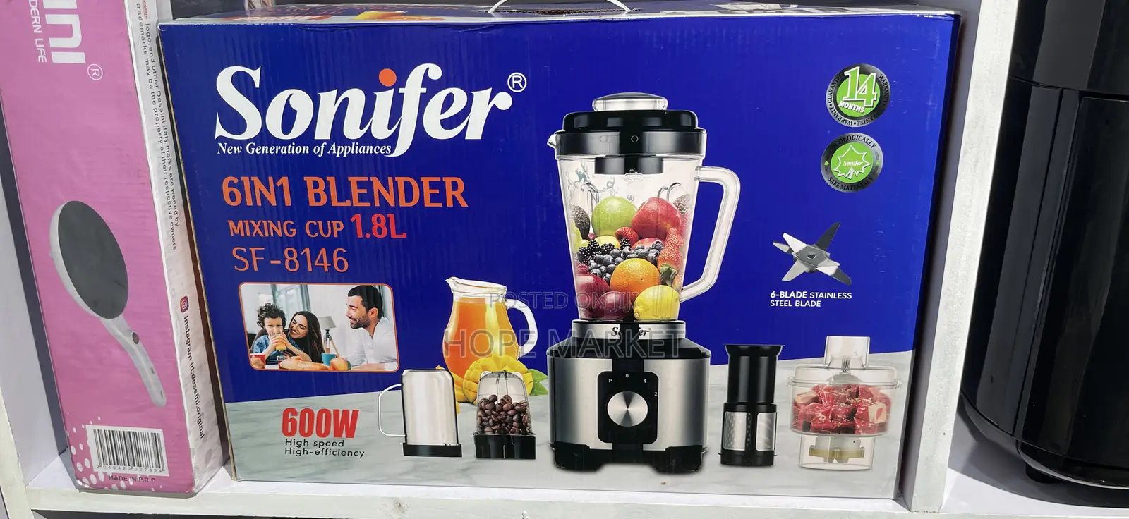 Sonifer 6in1 Blender