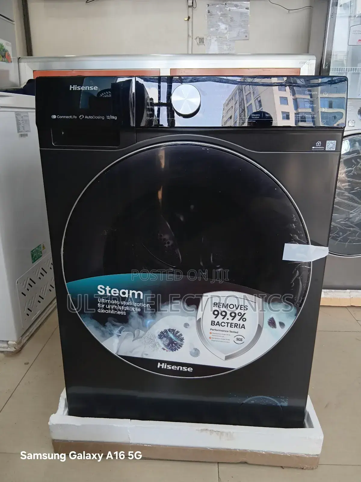 Hisense Washing Machine Front Loader 12/8 Kg