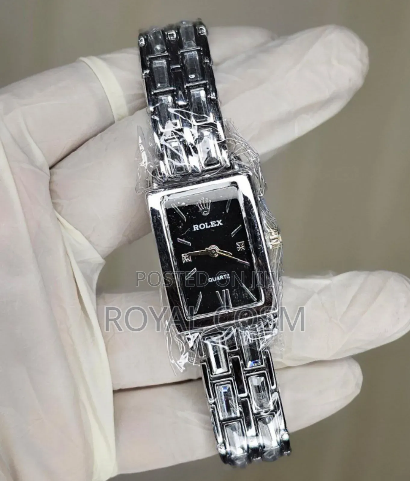 Rolex Rectangle Dial Womens Watches