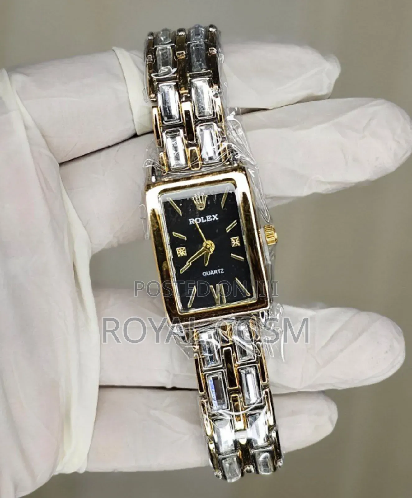 Rolex Rectangle Dial Womens Watches