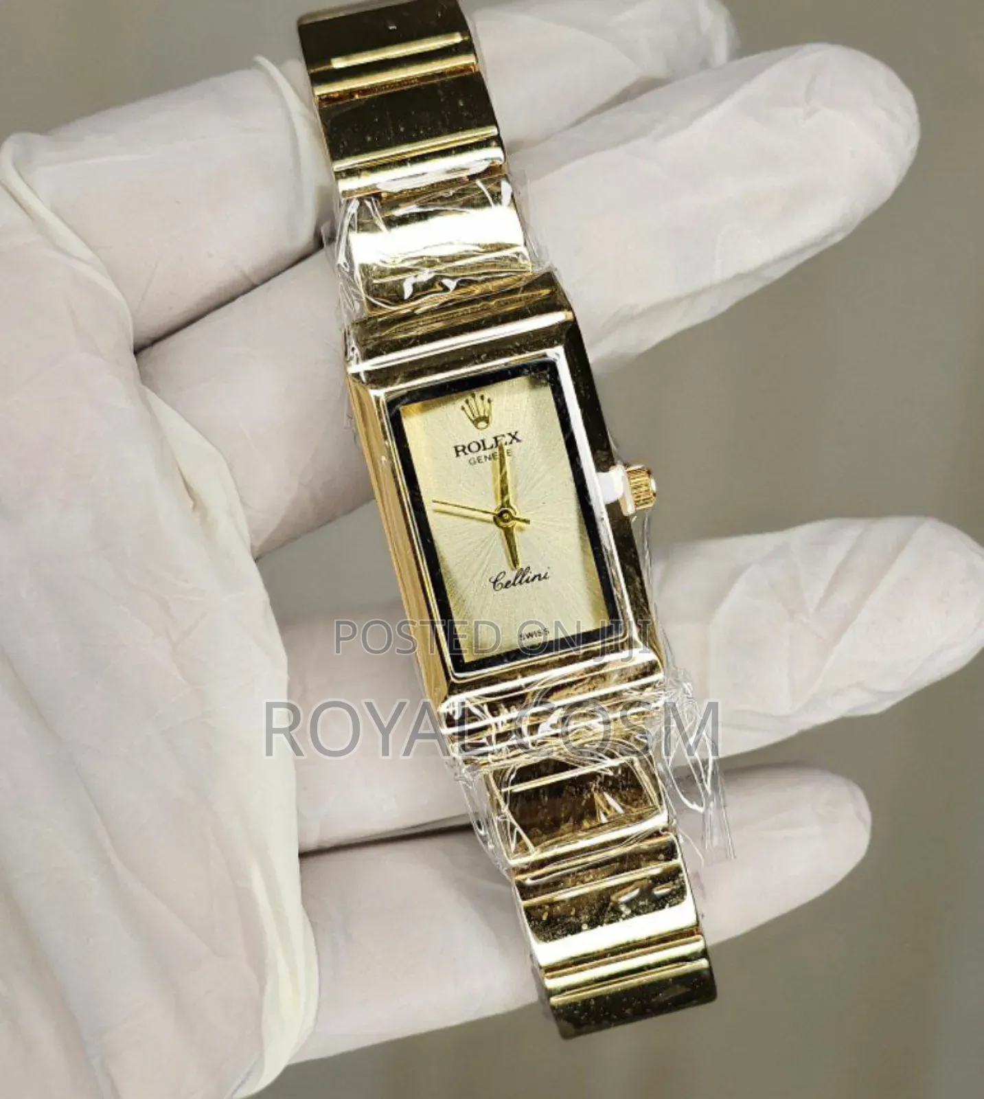 Rolex Rectangle Dial Womens Watches