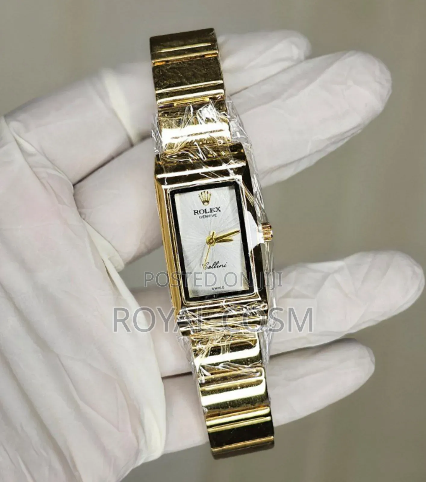 Rolex Rectangle Dial Womens Watches