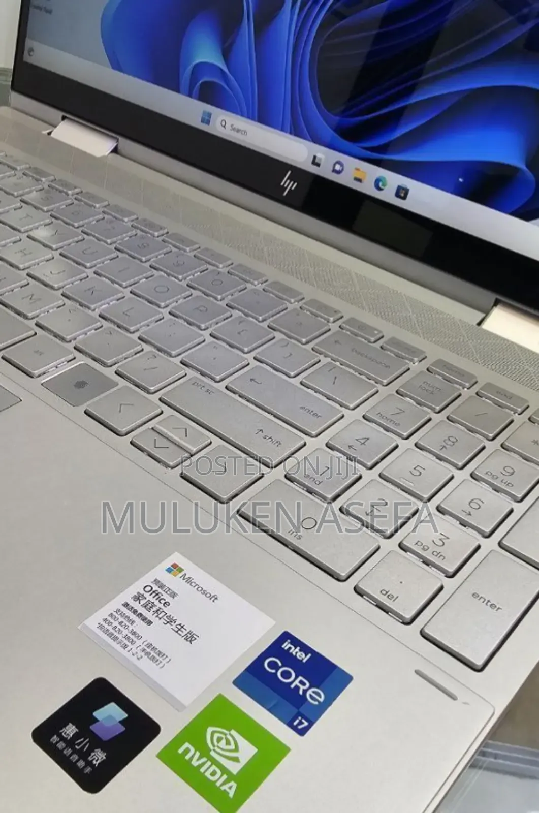 New Laptop HP Envy X360 16GB Intel Core I7 SSD 512GB