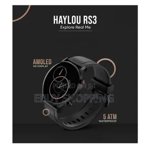 **Your 24/7 Health Guardian – Haylou Rs3 Smartwatch**