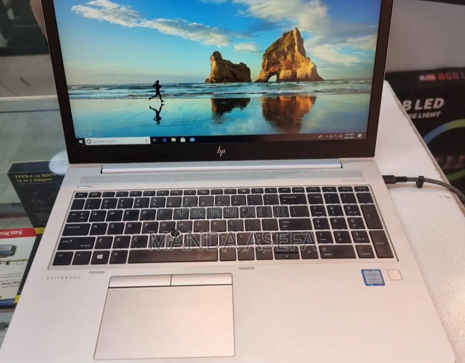 New Laptop HP EliteBook 850 G5 16GB Intel Core I7 SSD 512GB