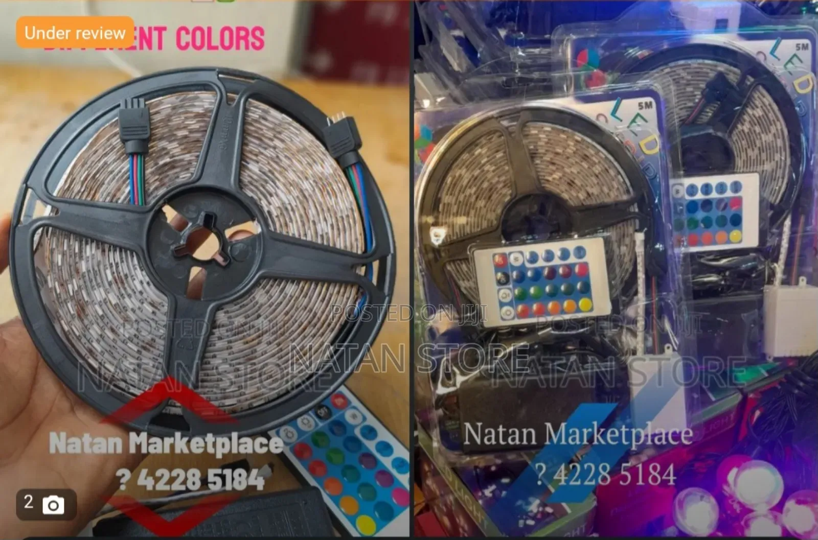 Led Lights Strips Different Colors