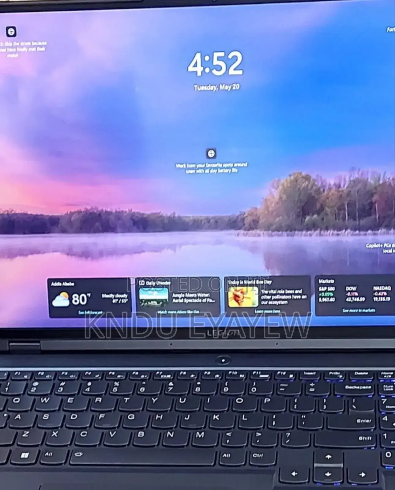 New Laptop Lenovo Legion 5 16GB AMD Ryzen 7 SSD 512GB